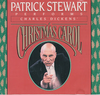 Cover of Patrick Stewart Audiobook A Christmas Carol