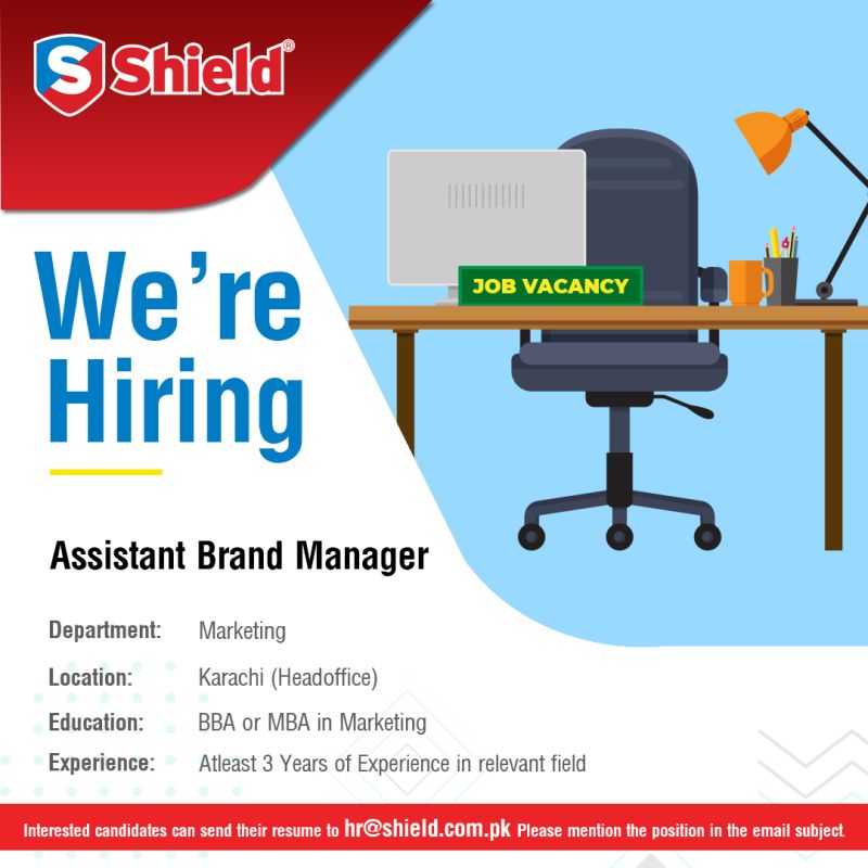 Shield Corporation Limited Jobs Assistant Brand Manager