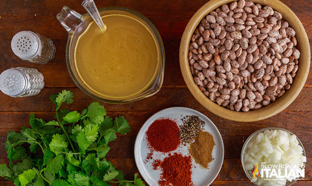 instant pot pinto beans ingredients