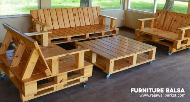 Furniture kayu balsa