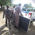 Apresan ciudadano haitiano con panel solar robado en finca agrícola Laguna Salada. 
