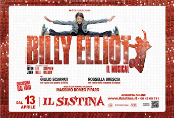 "BILLY ELLIOT IL MUSICAL" REGIA DI MASSIMO ROMEO PIPARO