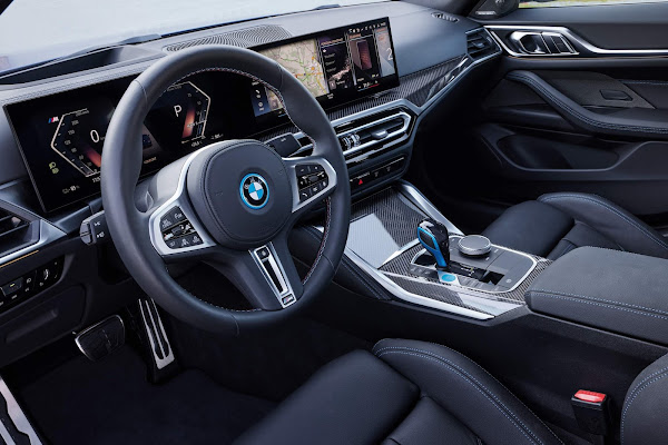 BMW i4 M50: sedã elétrico chega para enfrentar o Audi e-Tron GT RS