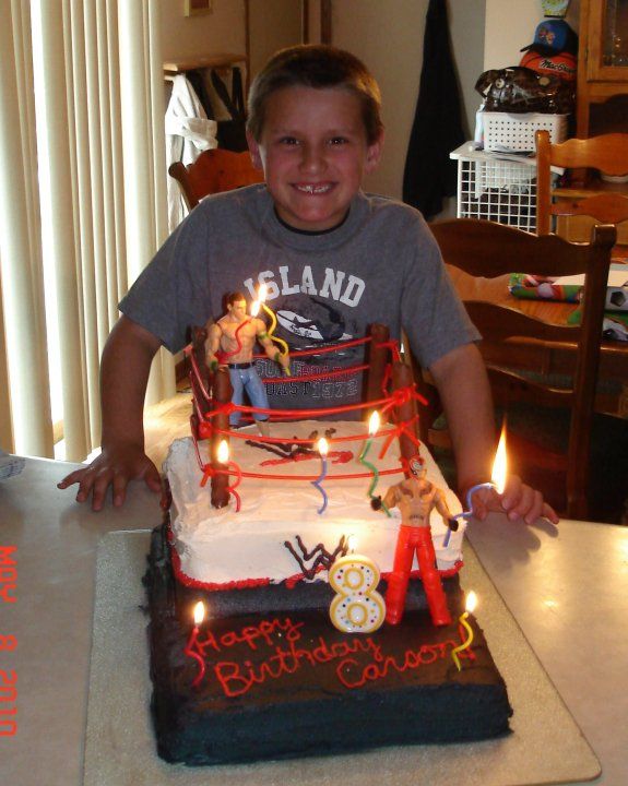 wwe cake ideas