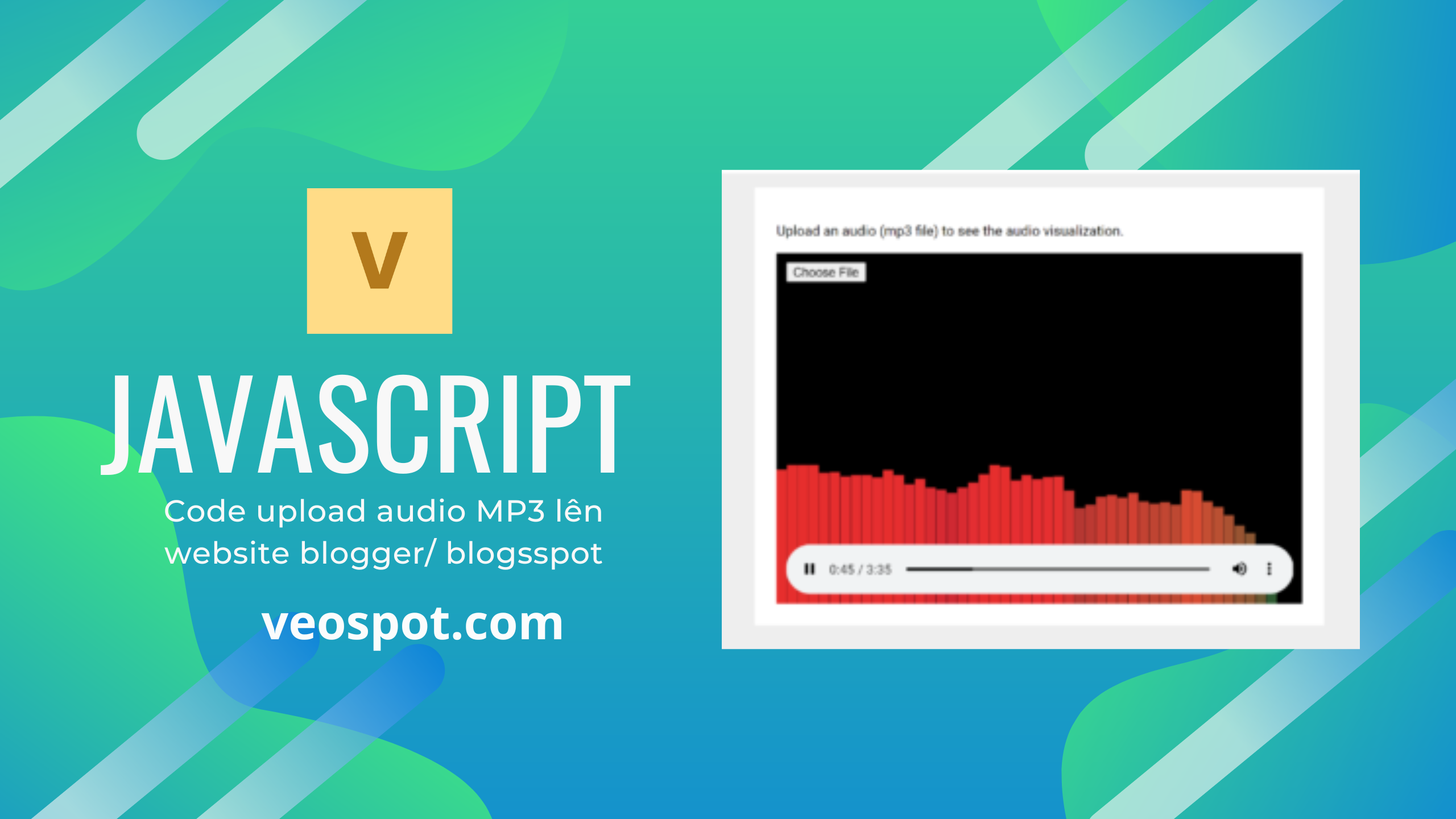 Chia Sẻ Code Javascript Upload Âm Nhạc MP3 Lên Blogger