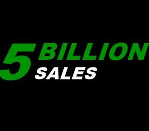 5 billion sales