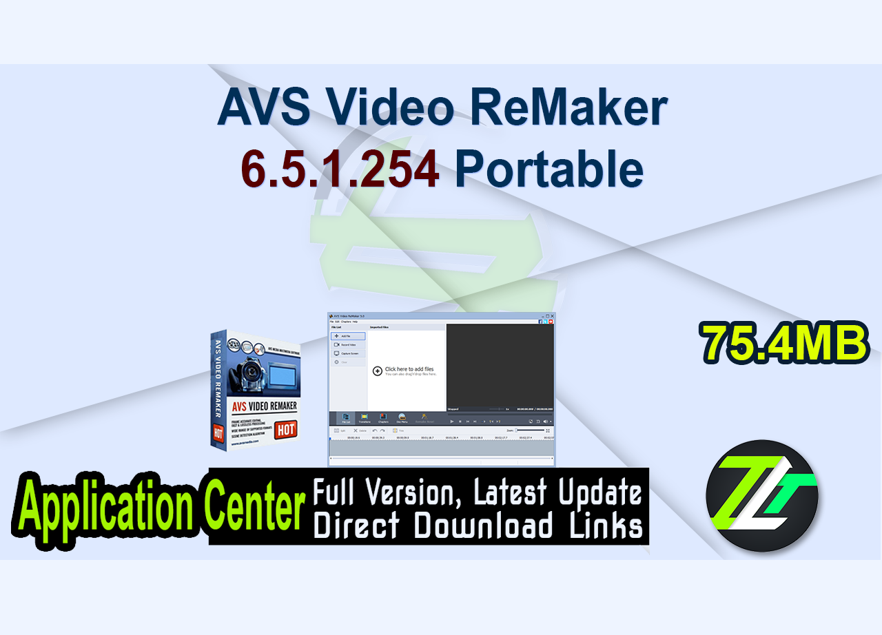 AVS Video ReMaker 6.5.1.254 Portable