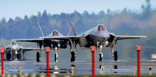 As Ukraine Faces Possible Invasion, Air Force Moves F-35s From Utah To Germany