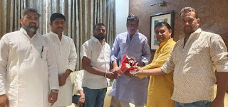 विधानसभा नेता प्रतिपक्ष राठौड़ से मुलाकात कर, विधायक सांखला व जनप्रतिनिधि ने शुभकामनाएँ दी