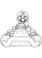Super Mario Bros. coloring page