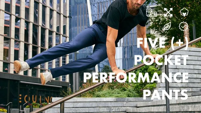 The 5 (+) Pocket Performance Pants Performance Pants packed with features you'll love. Easy care, 2 way stretch, quick dry & stain repellent. Guaranteed Perfect Fit.