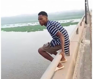 Body Of Man In A Viral Video Who Jumped Into Lagos Lagoon After Telling Girlfriend To Take Care Of Their One-Year-Old Baby Recovered