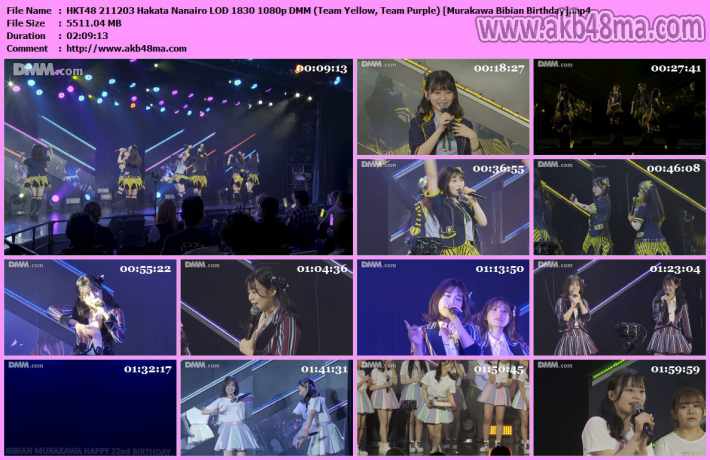 211203 HKT48「博多なないろ」公演