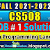 CS508 GDB 1 Solution 2022 | Fall 2021
