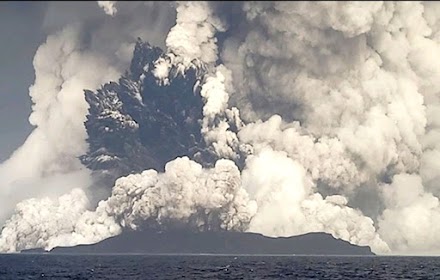 Μπορεί η έκρηξη του ηφαιστείου στην Τόνγκα να αλλάξει το κλίμα;