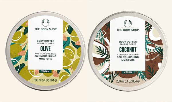 The Vegan Society, The Body Shop, body moisturizers, body butter, shea butter, butter for the body, sustainable packaging, shea butter, Community Fair Trade