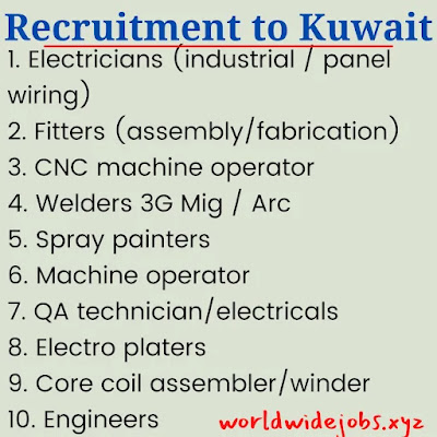Recruitment to Kuwait