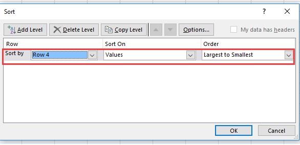 كيفية تغيير اتجاه الجدول في Excel