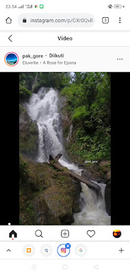 Air terjun Curup IPO tingkat 1 dan 2 suka cinta Dempo selatan Pagar alam