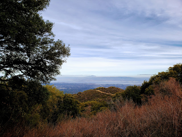 View of the San Francisco Bay and Mt Diablo