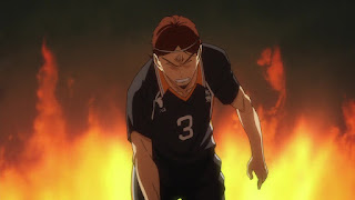 ハイキュー!! アニメ 2期21話 東峰旭 | HAIKYU!! Aobajohsai vs Karasuno