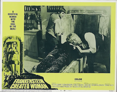 Frankenstein Created Woman, US Lobby Card, Thorley Walters