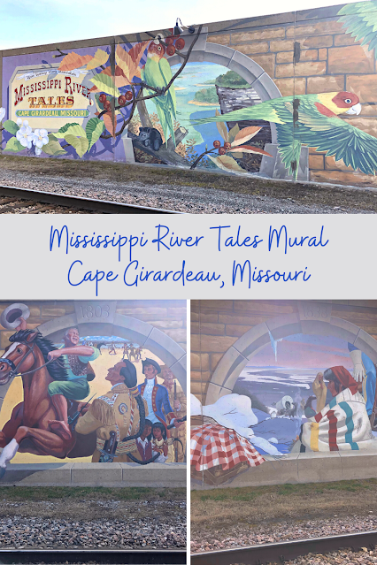 Mississippi River Tales Mural Unfolds Cape Girardeau, Missouri History with 24 Brilliant Panels