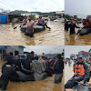 INILAH Polda Papua, Tudaskan 380 Personel Bantu Penanganan Banjir dan Tanah Longsor di Jayapura