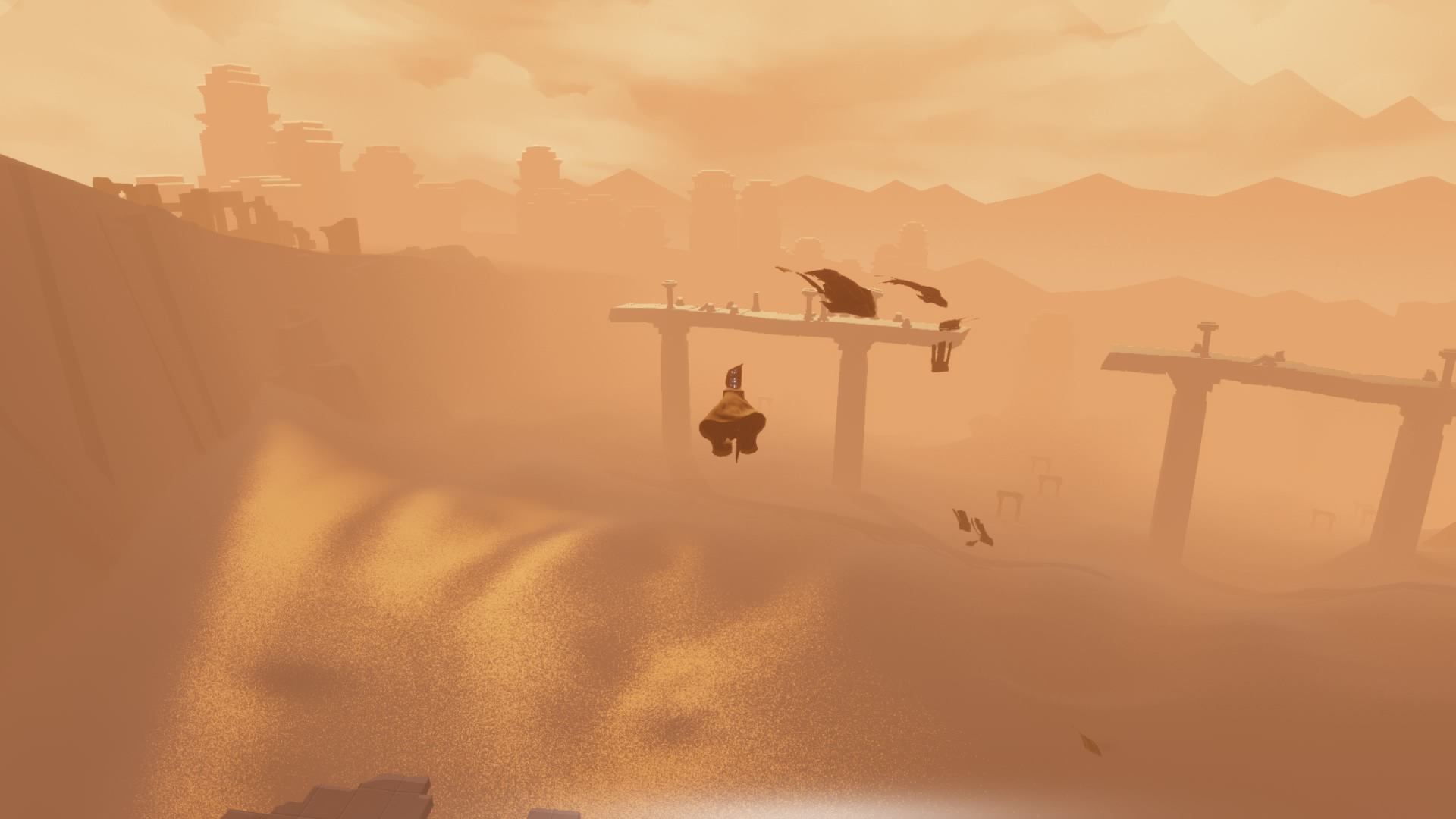 Journey ru. Journey (игра, 2012). Игра путешествие. Journey игра Скриншоты. Journey пейзажи.