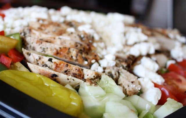 Greek Grilled Chicken Salad Recipe