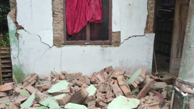 Bangunan Rumah Rusak Capai 1.231 Unit Dihantam Gempa Banten Jumat Petang