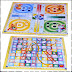 Royal Ludo and Snake and Ladder Game 15"X15" Inch With Goit