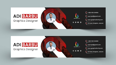 Modern Red And Black YouTube Channel Art Design Free PSD File By Design Lagbe - BPDL27