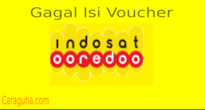 gagal isi voucher indosat