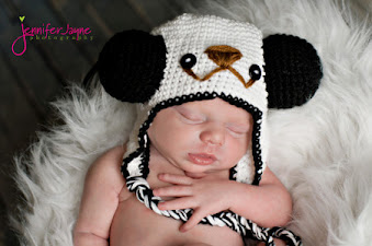 newborn animal hat crochet pattern