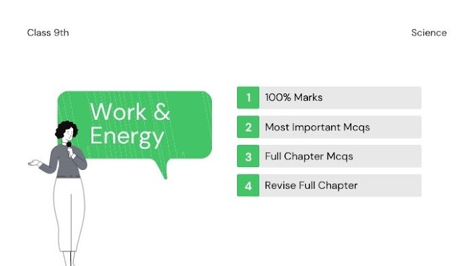 Most Incredible work and energy class 9 mcq