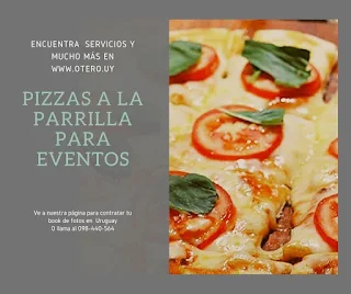 pizzas y chivitos para cumpleaños