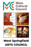 Logo for Mass Cultural Council & West Springfield Arts Council