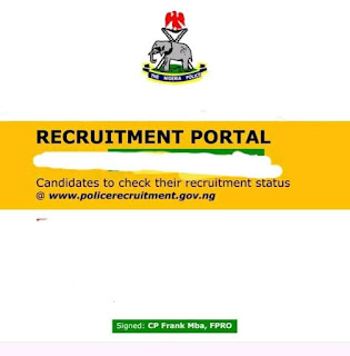 Har yanzu Shafin yanar gizon neman aikin Dan Sanda (Nigerian Police) Abude Yake, Za'a Rufe Ranar 10/1/2022 Kuje ku Nema Yanzu Kubi ta wannan Adreshin domin duba muhimman Abubuwan da Ake Buqata