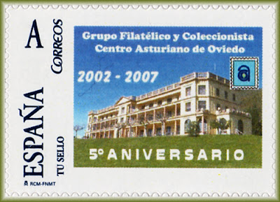 sello, tu sello, Centro Asturiano, filatelia