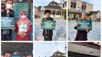 Moment Hari Guru Nasional, ACT berikan tanda kasih kepada 1000 guru