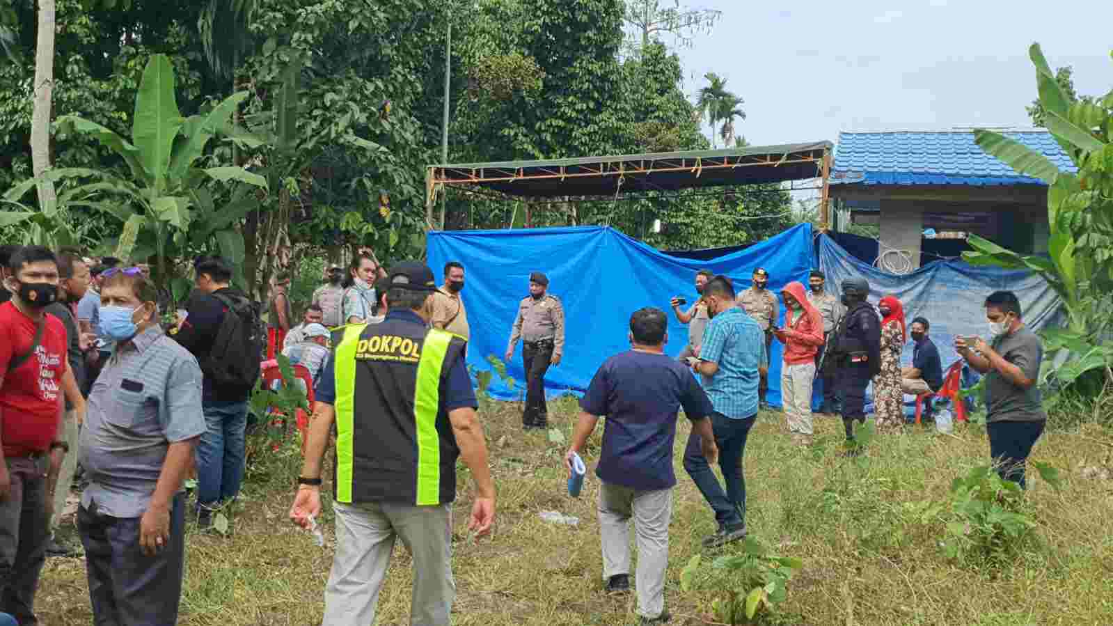 Polda Sumut Bongkar 2 Kuburan Penghungi Kerangkeng Milik Bupati Langkat Tewas Dianiaya