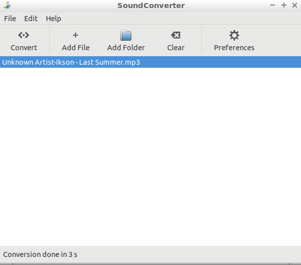 soundConverter-linux-main-window