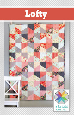 Lofty quilt pattern by Andy Knowlton of A Bright Corner