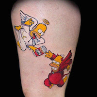 Tattoos de Los Simpson