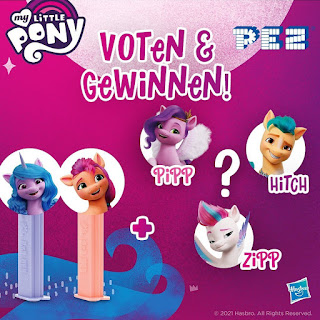 G5 My Little Pony Pez Coming in 2022 - Votes Determine 3rd Character