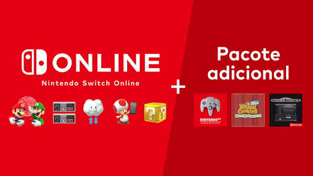 Switch Online + Pacote adicional