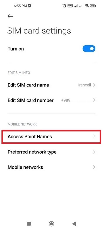 Access Point Name