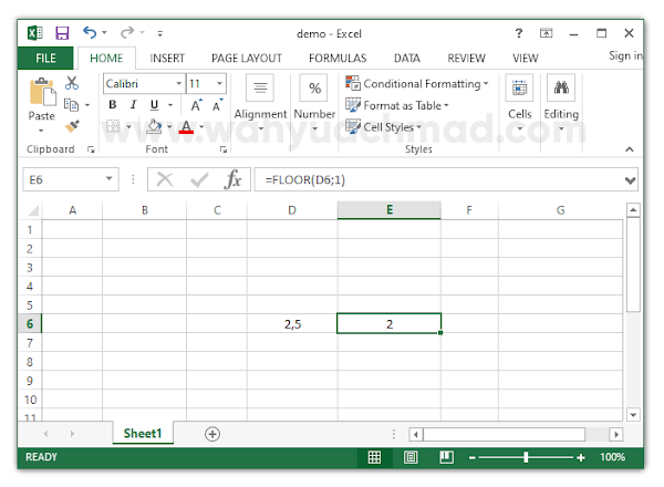 Gambar Kumpulan Rumus Excel Lengkap dan Fungsinya untuk Pemula
