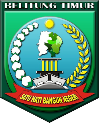 Logo / Lambang Kabupaten Belitung Timur - Latar (Background) Putih & Transparent (PNG)